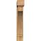 Ekena Millwork Imperial Block Rough Sawn Bracket w/ Offset Brace, Western Red Cedar, 8"W x 36"D x 48"H BKT0806X36X48IMP05RWR - alternate 2